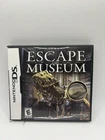 Escape The Museum Nintendo DS CIB Complete TESTED