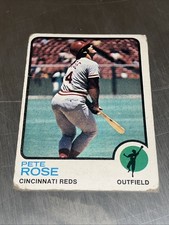 1973 Topps Baseball Pete Rose 130 Cincinnati Reds 