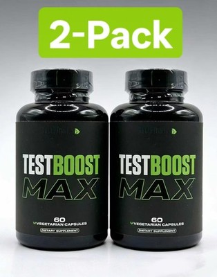 Sculpt Nation Test Boost Max   2-Pack | Testosterone Support for Men, Build Musc