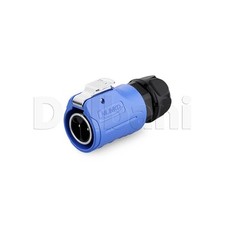 2 Pin Male Quick Connect Waterproof In-Line Power Connector
