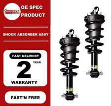 2front Shock Absorber Lowering Coil Spring Fit For 15-18 Silverado Sierra 1500 2front Shock Absorber Lowering Coil Spring Fit For 15-18 Silverado Sierra 1500