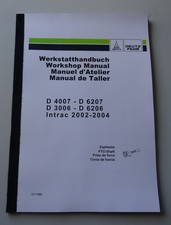 Deutz Werkstatthandbuch Zapfwelle 06 07 Intrac inkl. Frontzapfwelle