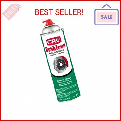 CRC Brakleen 05050 Brake Parts Cleaner - 50 State Formula with PowerJet Technolo