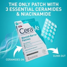 CeraVe Acne Control Cleanser 12 fl oz  Blemish Barrier Patches 22 ct Set