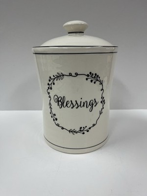 Blessings Kitchen Canister by Fiddle + Fern Collection
