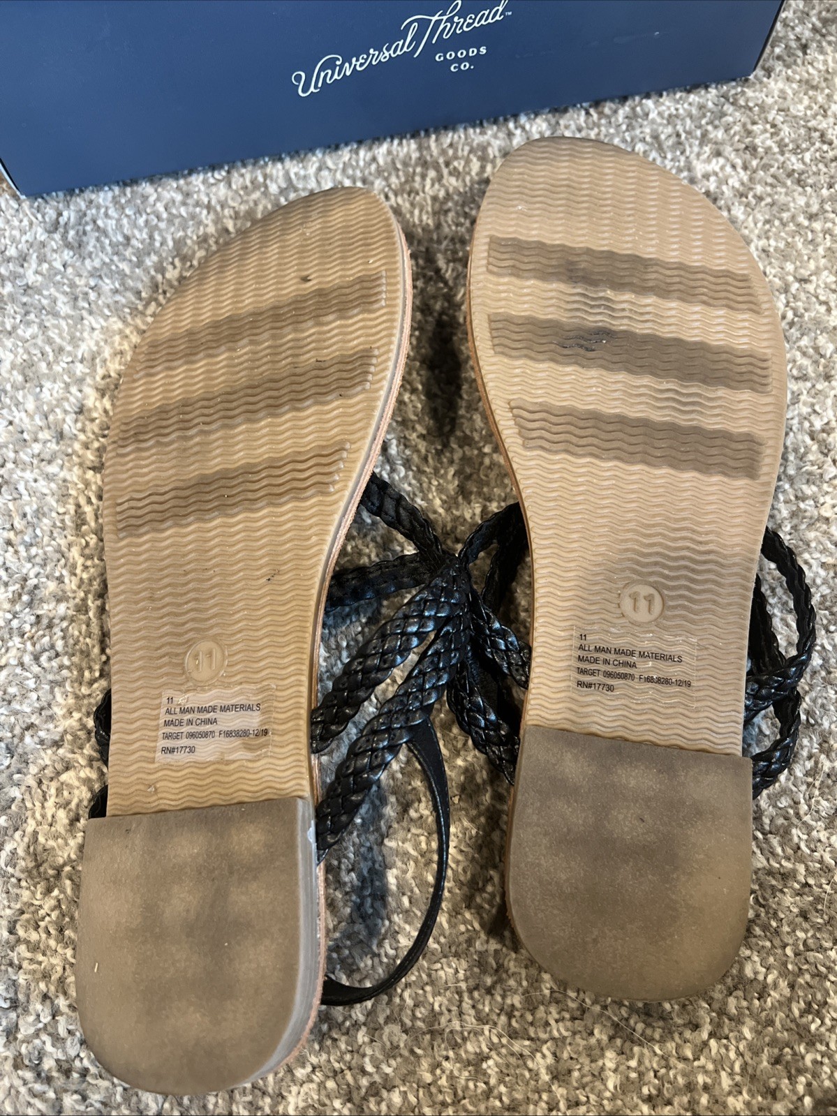 Universal Thread Women's Anabel Braided Thong Ank… - image 2