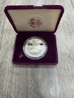 1992-S American Silver Eagle Proof $1 Coin 1 oz .999 Silver w/ Box & Case