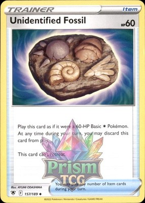 Unidentified Fossil 157/189 Uncommon Astral Radiance Pokemon