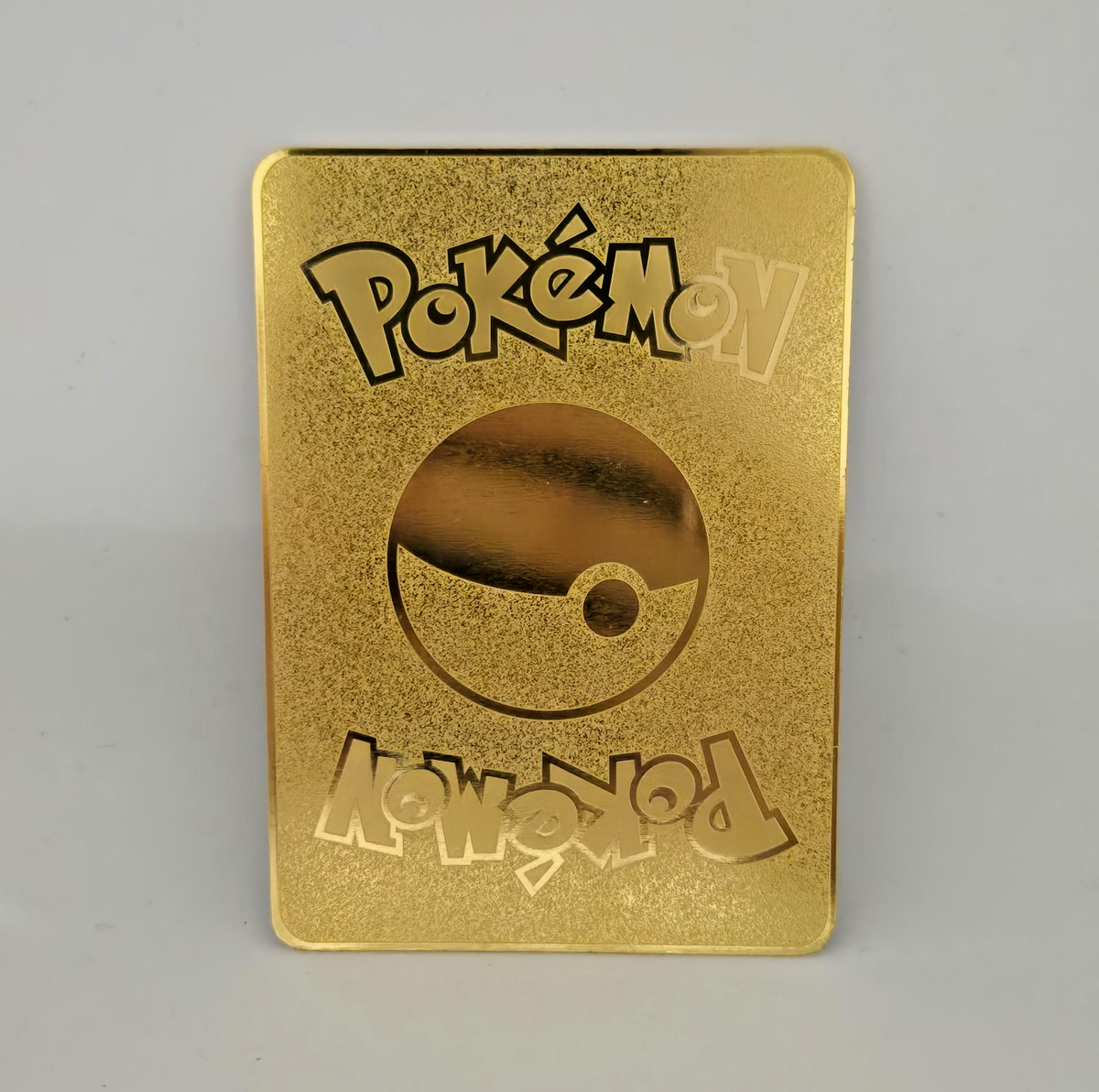 METAL Pikachu Van Gogh Pika Portrait Gray Hat Custom Fan Art Card