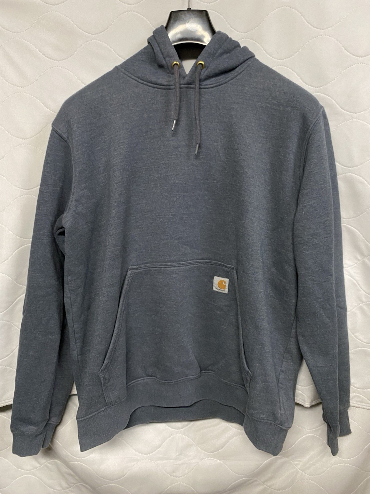 Carhartt Pullover Hoodie Sweatshirt Mens Large Tall Gray (Pre-Owned)