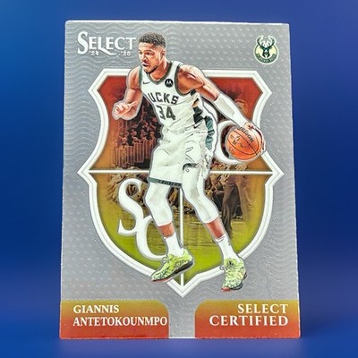 その他 GIANNIS ANTETOKOUNMPO Giannis Antetokounmpo Select Certified 2024-25 Panini Select #1 | eBay