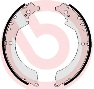 KIT ZAPATA FRENO TRASERO BREMBO S 16 501 PARA DAIHATSU ROCKY, WILDCAT ROCKY, FEROZA Foto 2 de 4