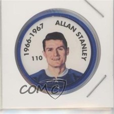 1995-96 Parkhurst 1966-67 Design Coins Allan Stanley #110 HOF 0a4