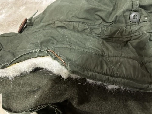 Vintage USGI M-65 Fishtail Parka Shell & Hood w/ Rothco Liner - Size Large image 10