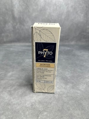 Phyto 7 nourishing day cream for dry hair 1.69 oz NIB
