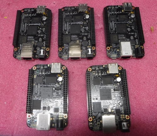 BEAGLE BONE BLACK MINI- COMPUTER LOT OF 5 FREE SHIPPING