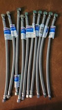 Lot of 10  Plumbshop 1/2" FIP X 3/8" Comp X 16" Length Faucet Connectors