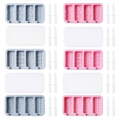 Silicone Ice Cream Mold Cheese Sticks Mould Ice for Molds 2 Co