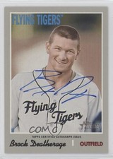 2019 Topps Heritage Minor League Edition Real One Brock Deatherage Auto pc9