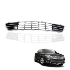 Front Bumper Lower Grill Compatible with Lincoln MKS 2009-2012 Grille Bumper