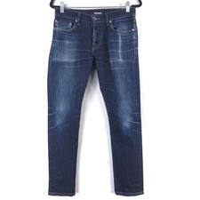 BALDWIN Button Fly The 76 Skinny Jeans USA MADE JAPAN WOVEN FABRIC Size 30