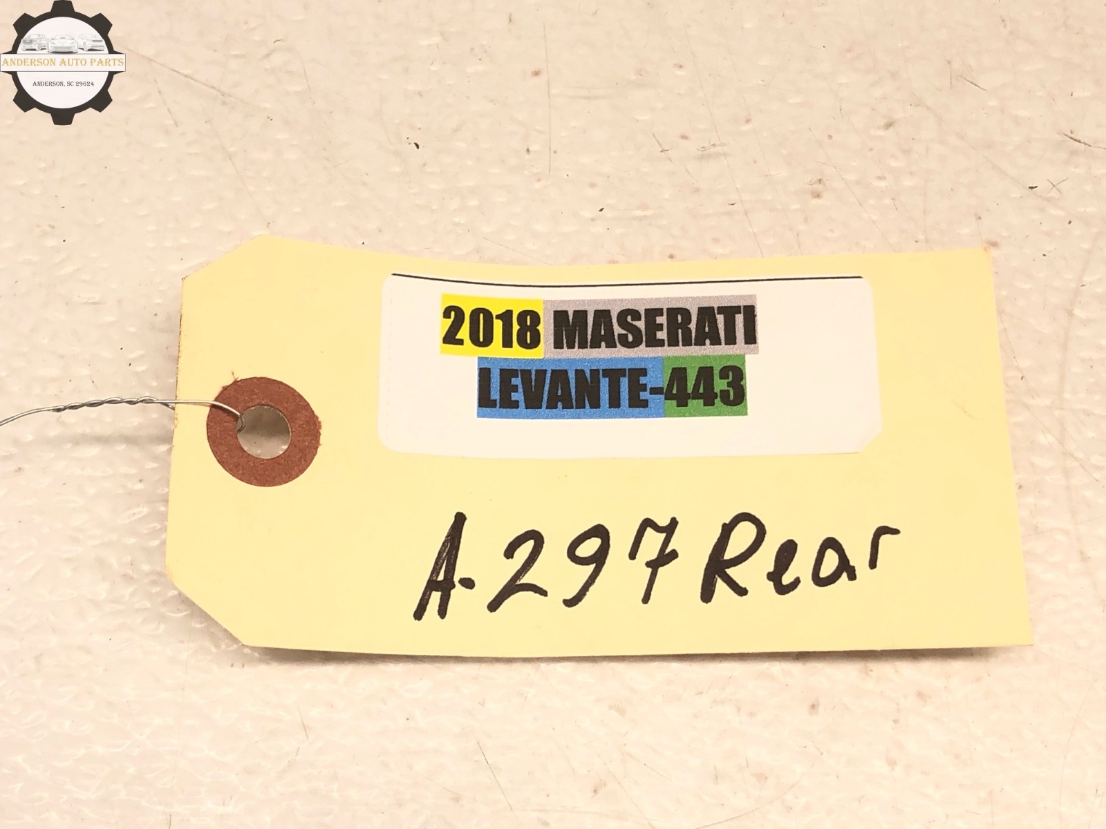 2017-2020 MASERATI LEVANTE REAR TRUNK WINDSHIELD WIPER ARM OEM