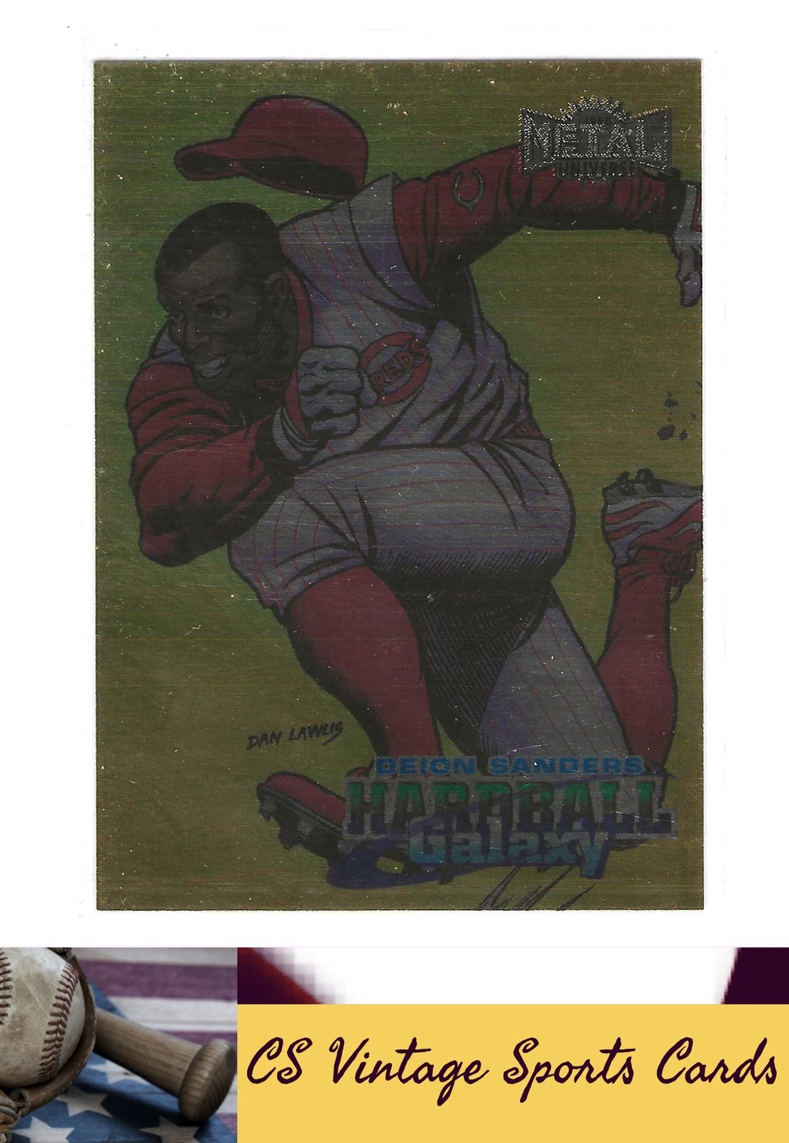 1998 Metal Universe #207 Deion Sanders