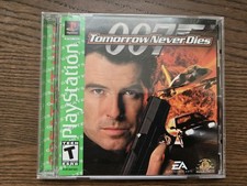 007 Tomorrow Never Dies PS1 Sony Playstation 1 Video Game Greatest Hits