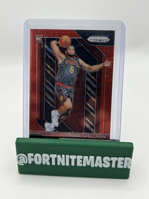 2018-19 Prizm - Omari Spellman #88 Fast Break Red Prizm /125 (RC) Villanova