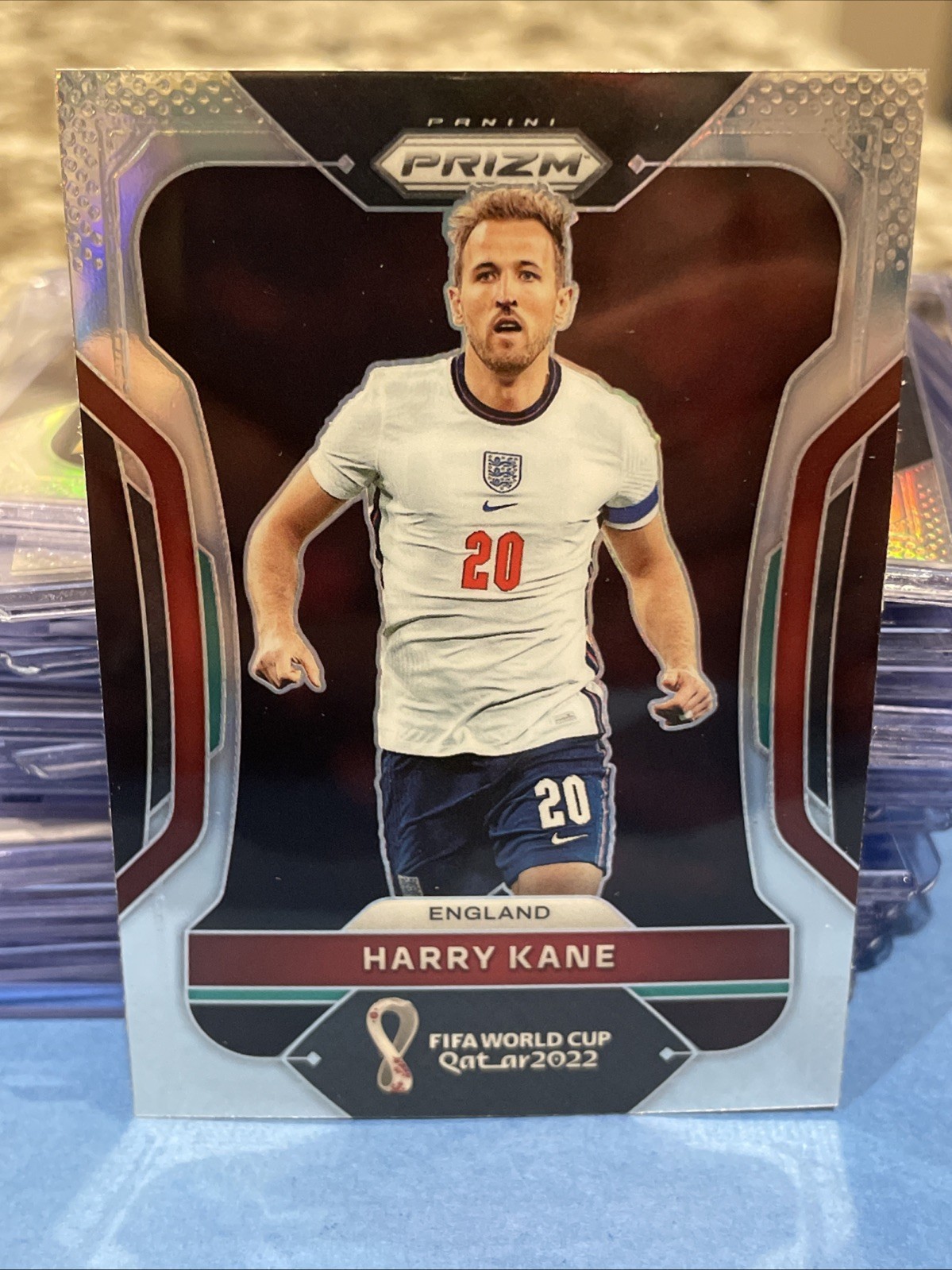 2022 Panini Prizm World Cup Qatar - Harry Kane #86 Silver Prizm