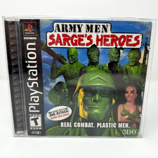 Army Men Sarge's Heroes | Sony PlayStation 1 | PS1 | 1999 | CIB | Tested