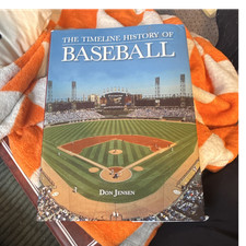 The Timeline History of Baseball by Don Jensen Hardcover Illustrated