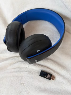 Authentic Sony PlayStation Gold Wireless gaming headset for PS4, PS5, and PC/Mac