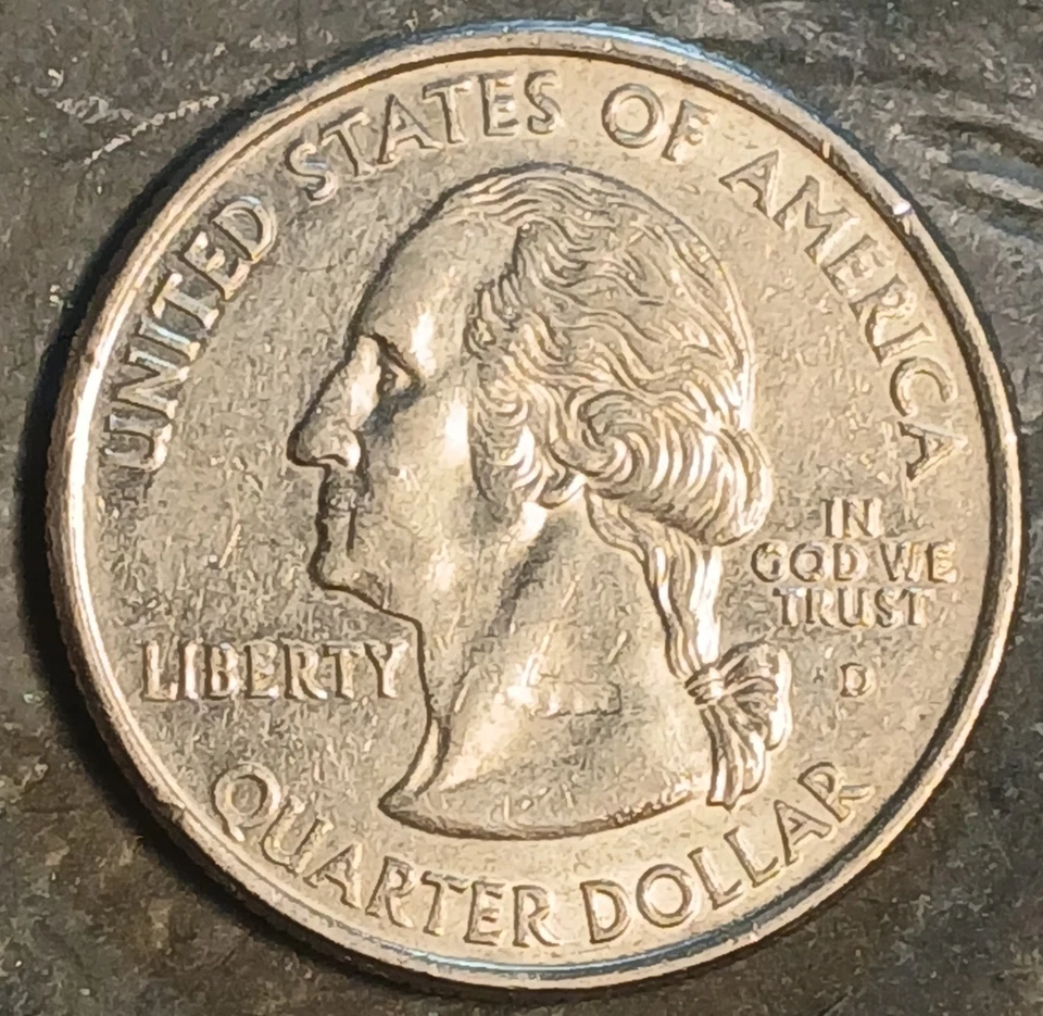 2006 D Nebraska Quarter Strike Through Error Coin - Image 2 of 4