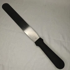 13" Stainless Spatula w/Plastic Handle 