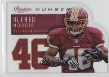 2014 Panini Prestige Behind the Jersey Numbers Alfred Morris #12 0d2
