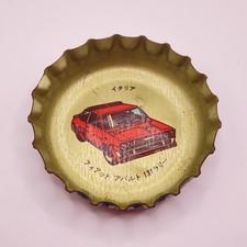 Fiat Abarth 131 Rally car Crown Cap Coca-Cola Japan Vintage Bottle Cap D1