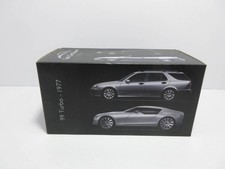 Mini car 1/43 Saab 99 Turbo Combi Coupe 1977 Black Dealer Model Car Age14+