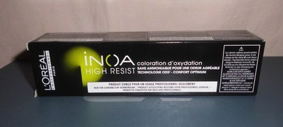 Loreal Inoa  High Resist Permanent Colour 60g  Farbe 8,21 hellblond irise asch