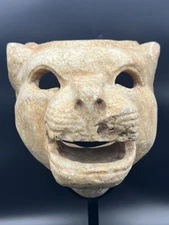 Ancient Stone Head Sculpture,near Eastern Lion Head Fountain,Empire Palace Mask