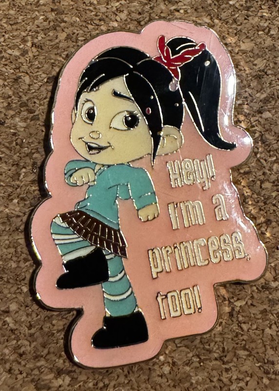 Disney - Vanellope von Schweetz Hey I'm a Princess Too Holiday Gifting 2020 Pin
