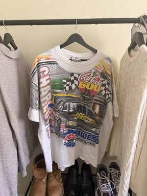 Vintage 1999 Coca Cola XL 600 Charlotte Nascar Racing All Over Print T-Shirt