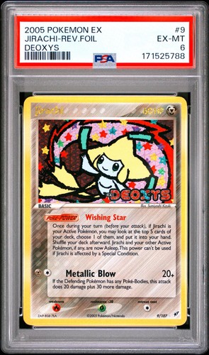 Jirachi graded PSA 6 for sale on eBay