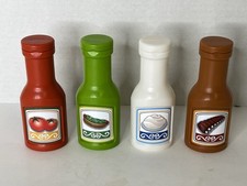 STEP2 kitchen Condiments Lot Replacement Ketchup Mayo Relish BBQ