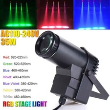 LED Pinspot Punktstrahler Spiegekugel Spot Beam DJ Bühnenlicht Disco Party