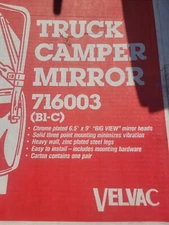 716003 (B1-C) Velvac TRUCK CAMPER MIRROR CLASS C VINTAGE