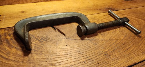 Super Heavy Duty W Lecount Norwalk CT Welders Clamp, 5-1/2" Capacity, 4-1/2lbs - Picture 8 of 11