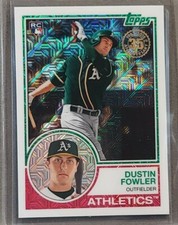 2018 Topps 35th Anniversary Dustin Fowler RC Refractor A's 