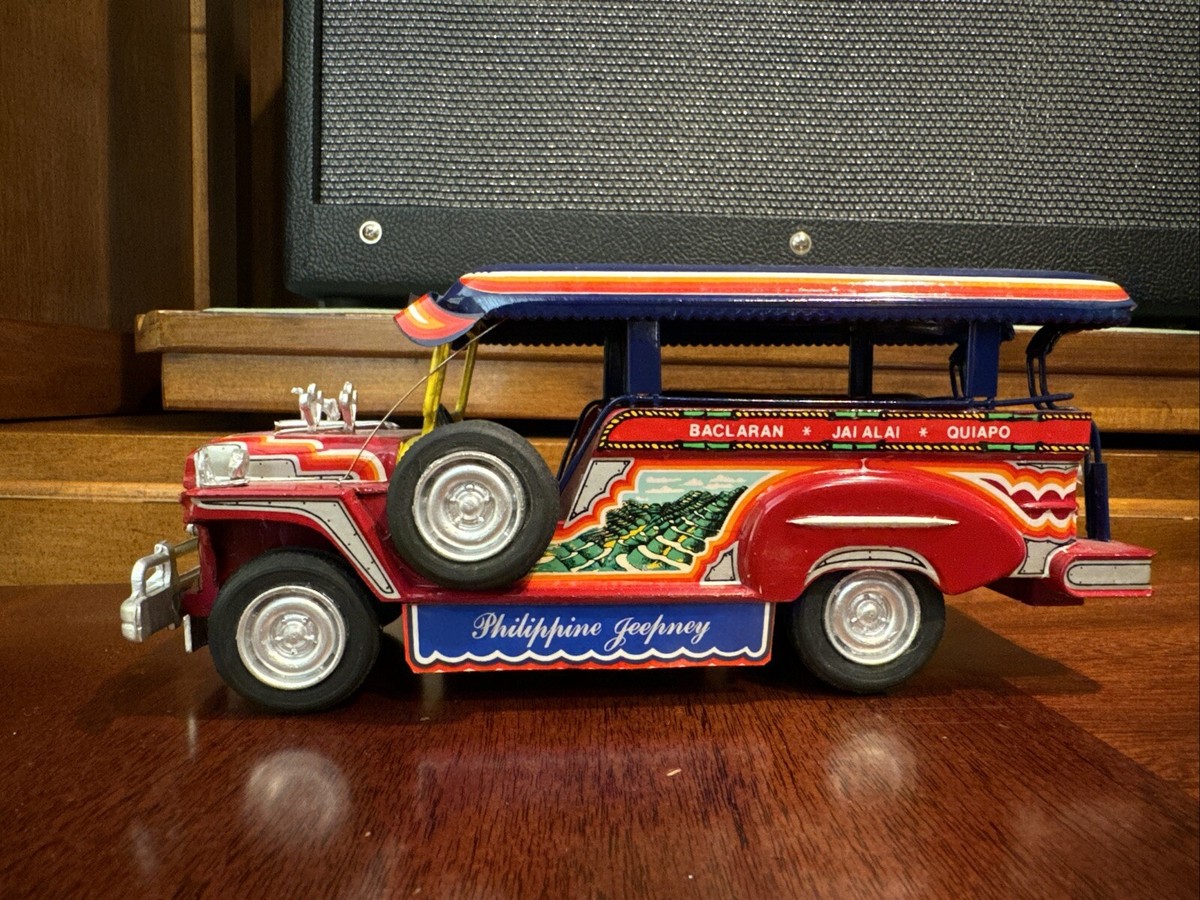 Diecast Philippine Jeepney Red | eBay