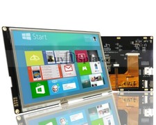 7" 7 inch TFT LCD Display Module w/R-Touch Screen Panel,I2C,Serial SPI,Tutorial